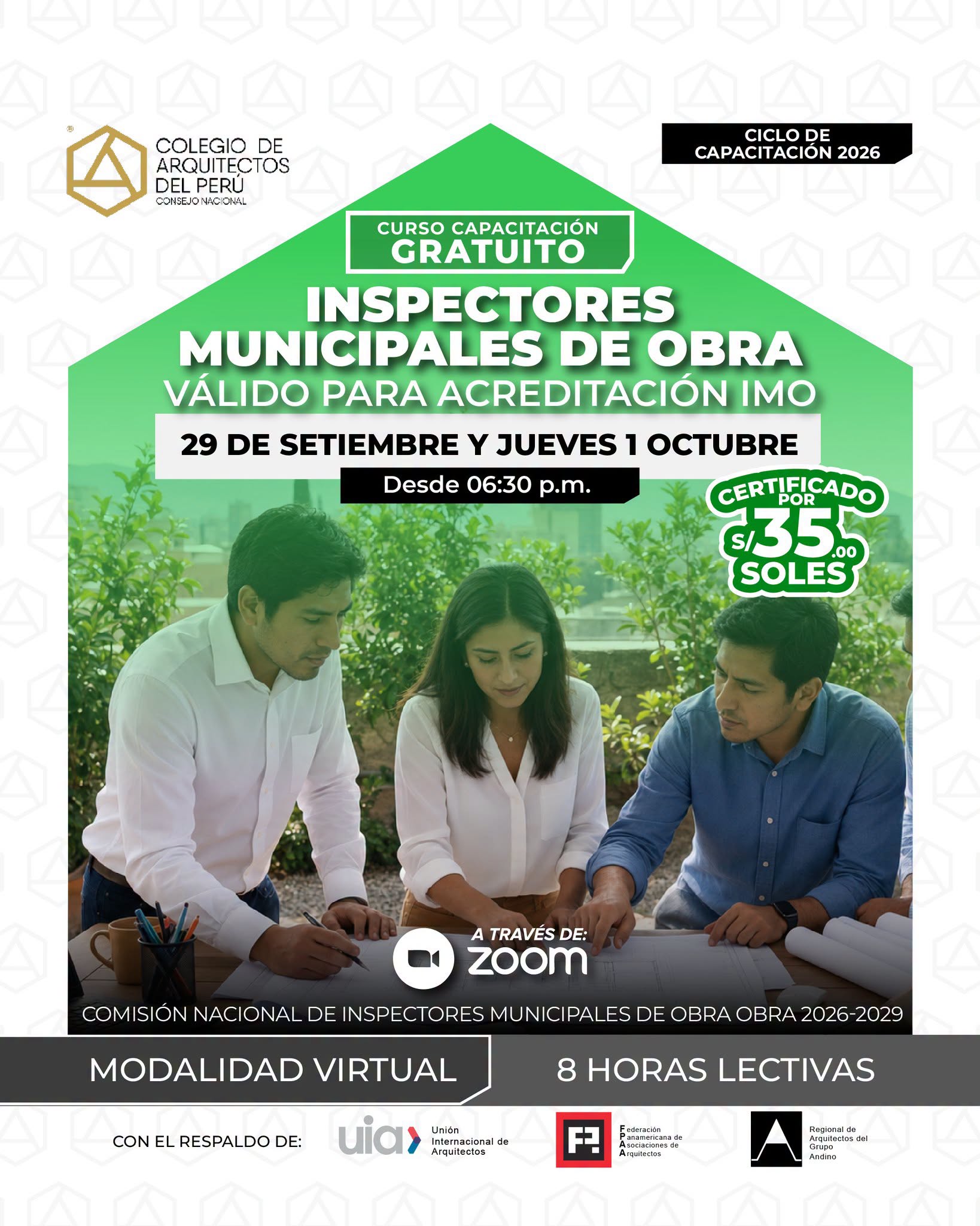 CURSO GRATUITO | INSPECTORES MUNICIPALES DE OBRA 2026